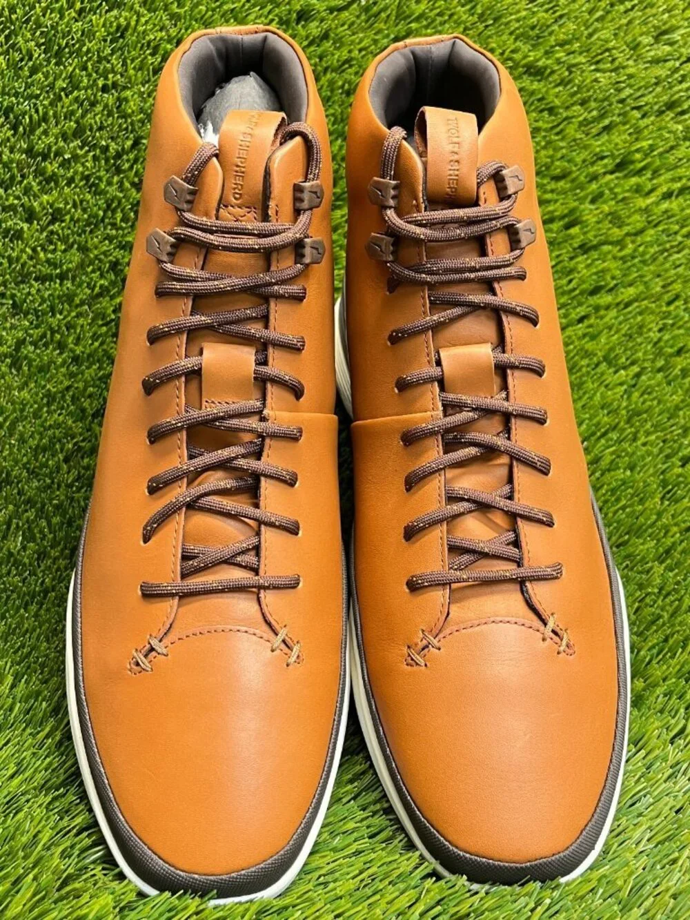 Wolf‎ & Shepherd Crossover Hiker WTZ Mens Size 12 Brown Outdoor Hiking Boots